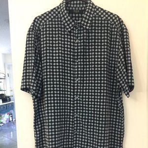 Axis LA Button Down 100% Silk Shirt